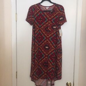 XS LuLaRoe Carly Dress BB11 884